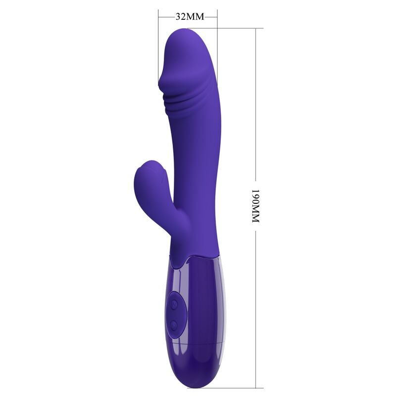 Snappy Youth Vibrator &amp; G-Spot Stimulator Purple