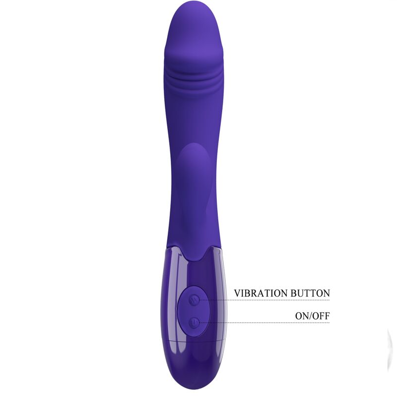 Snappy Youth Vibrator &amp; G-Spot Stimulator Purple