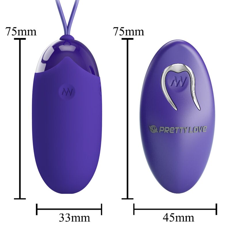 Berger Youth Remote Control Vibrating Egg Purple