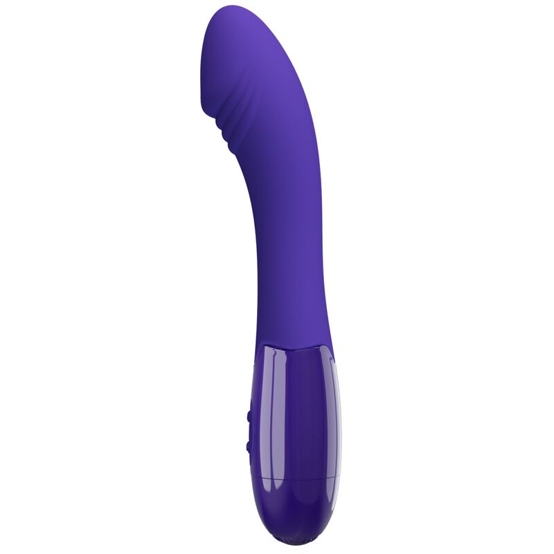 Elemental youth purple vibrator dildo
