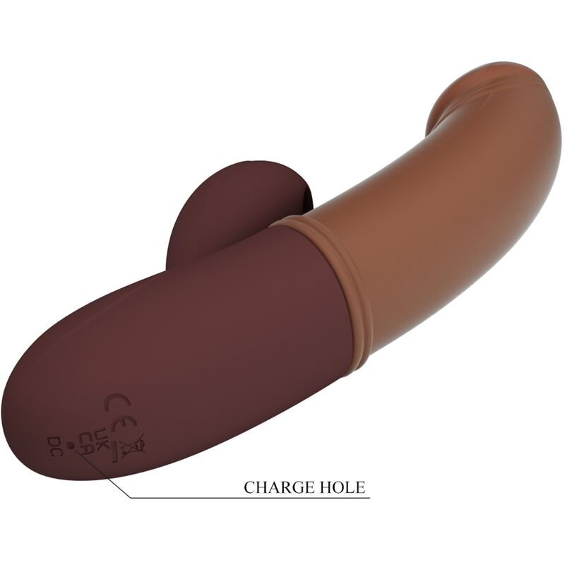 Vibromasseur Point G et Suceur Kane 7 Modes Rechargeable - Pretty Love
