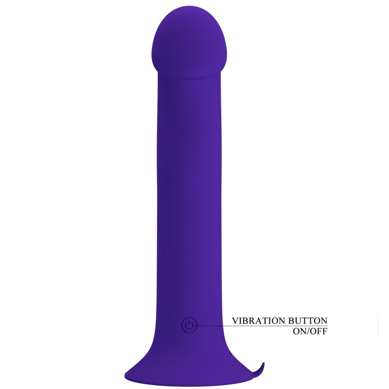 Murray youth and purple rechargeable vibrating dildo