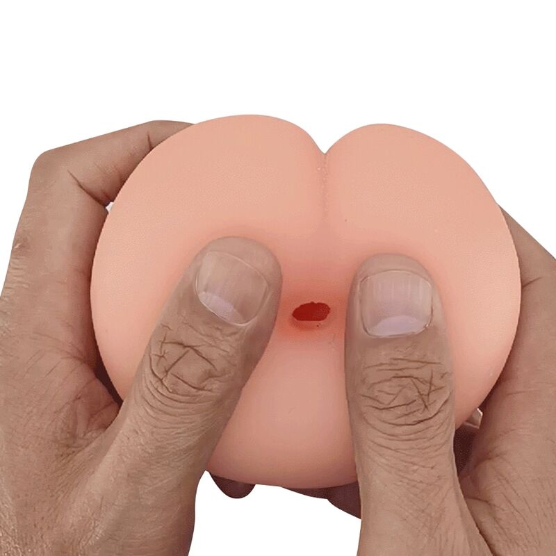 Male peach masturbator