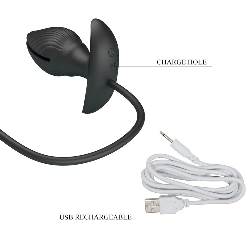 Inflatable &amp; rechargeable anal plug