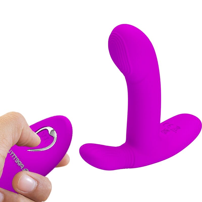Geri clitoris massager pink remote control