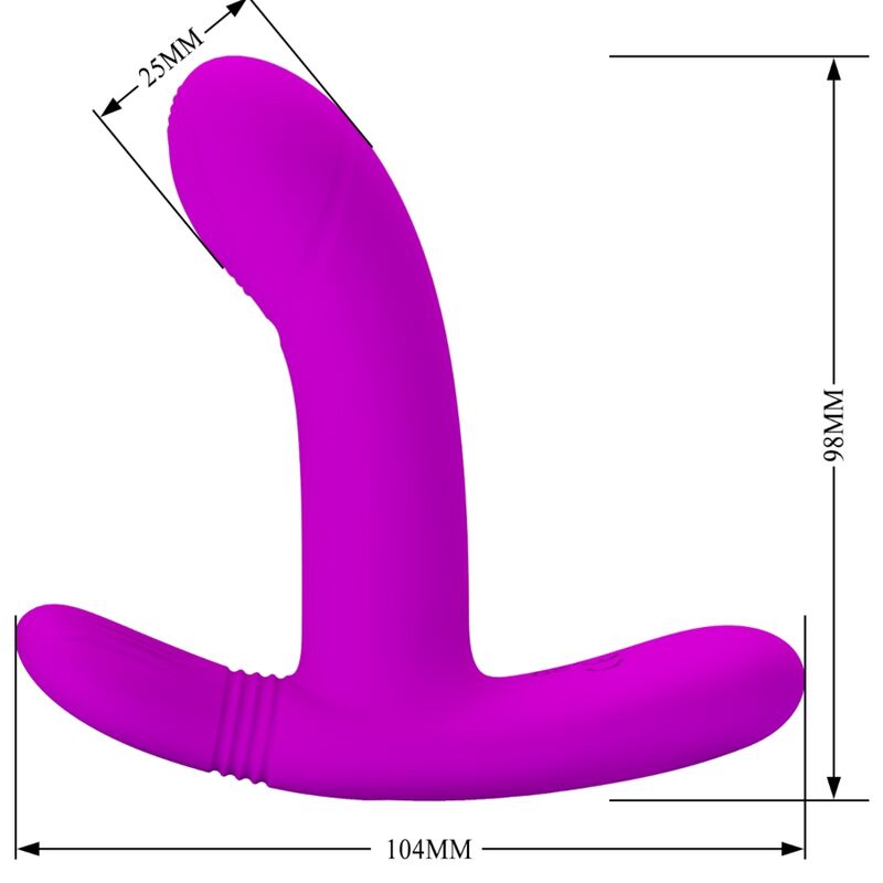 Geri clitoris massager pink remote control