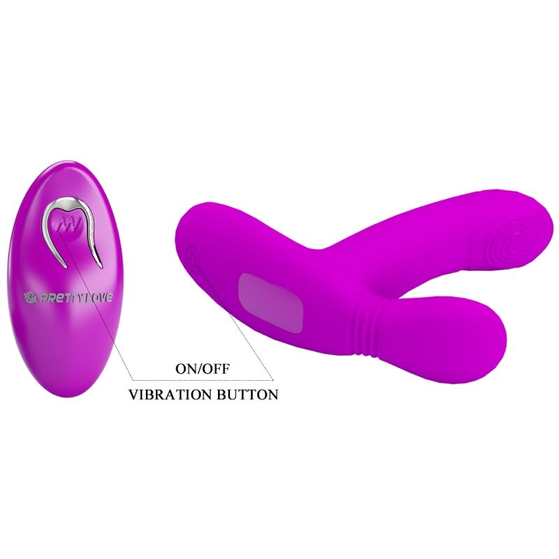 Geri clitoris massager pink remote control