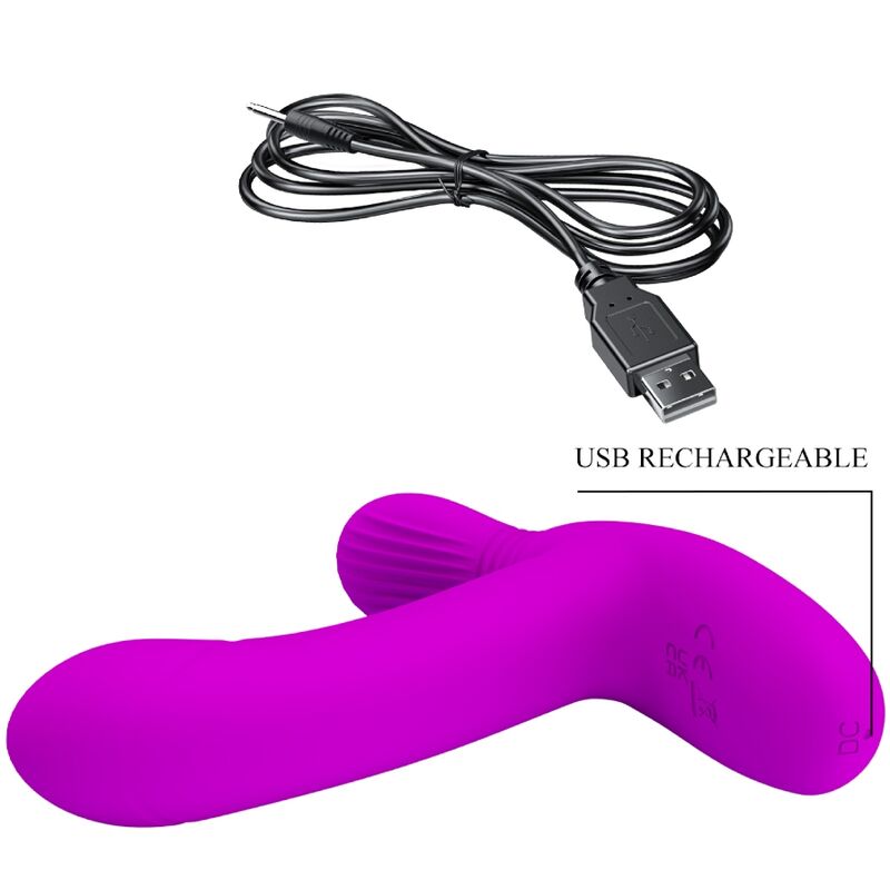 Geri clitoris massager pink remote control