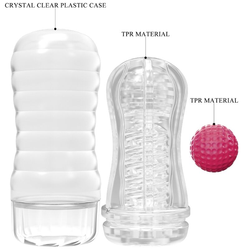 Pink masturbator cover