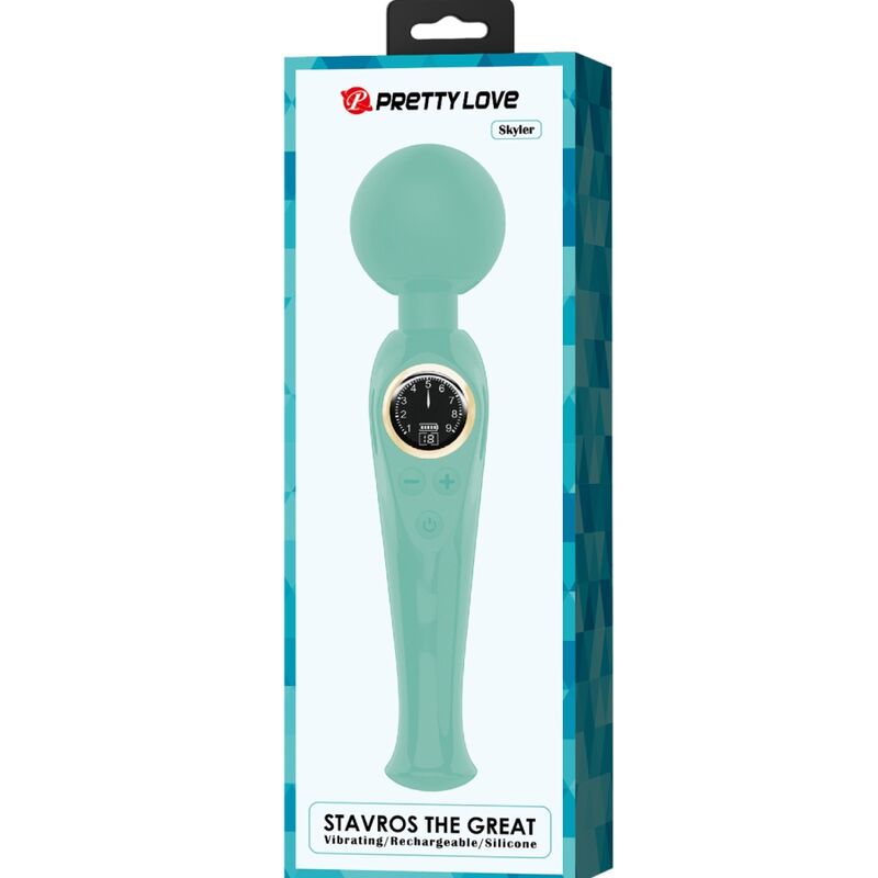 Skyler Green Wand Vibrator