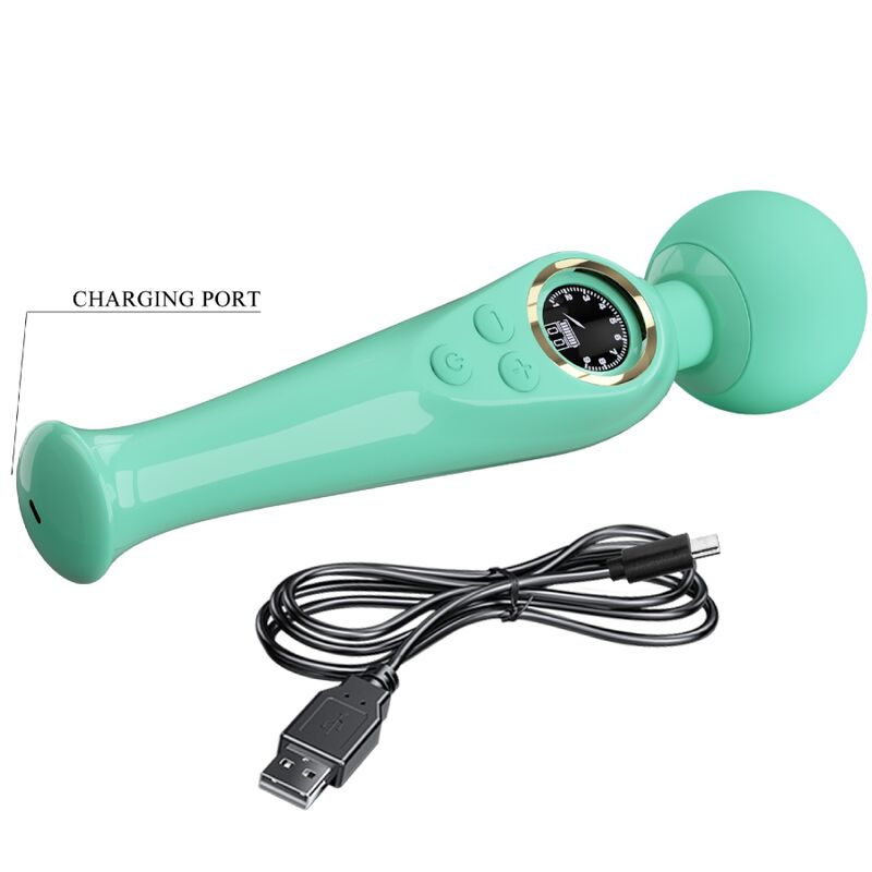 Skyler Green Wand Vibrator