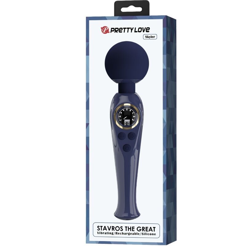 Skyler Blue Vibrating Wand