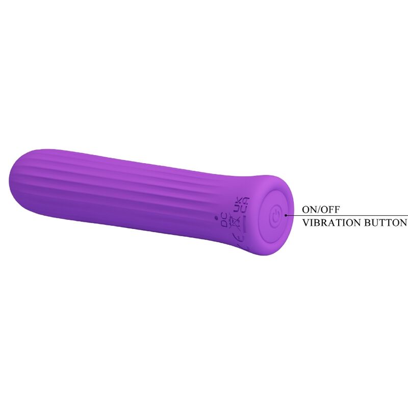 PRETTY LOVE - WHITE VIBRATOR STIMULATOR LILAC