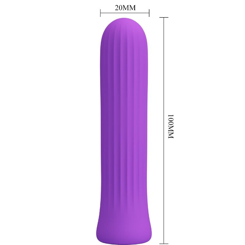 White lilac stimulator vibrator