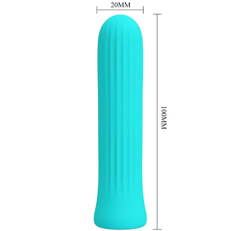 White vibrator stimulator blue