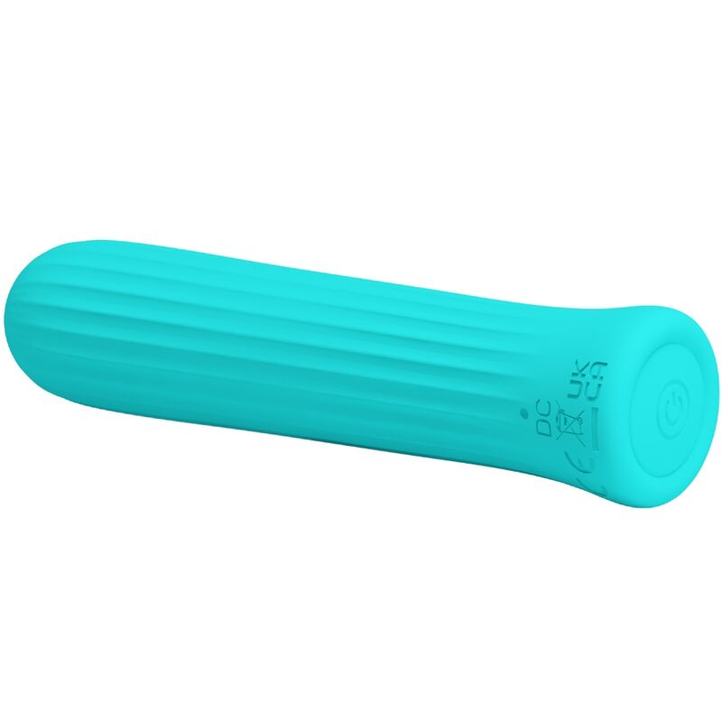 White vibrator stimulator blue