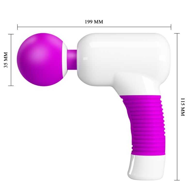 Magic gum rechargeable massager