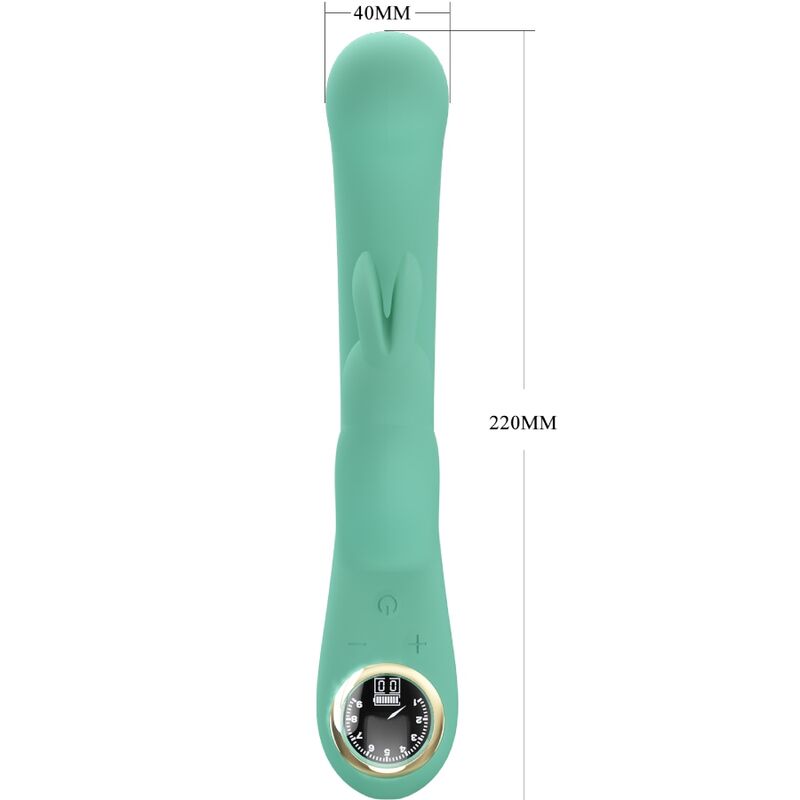 Lamar Rabbit and G-Spot Vibrator Green