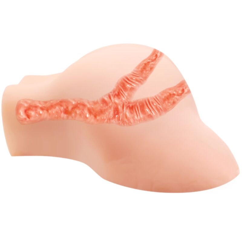 Realistic mesh vagina and anus with vibration