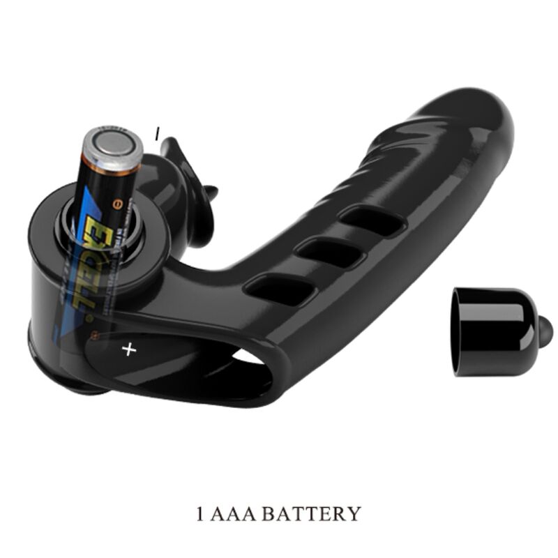 Corbin Black Vibrator Finger Cover