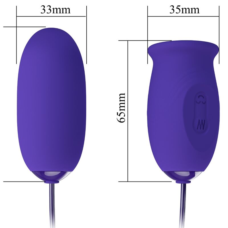 Daisy Youth Rechargeable Vibrator Stimulator Purple