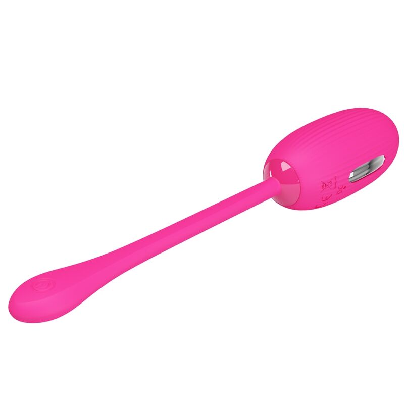 PRETTY LOVE - RECHARGEABLE VIBRATING EGG DOREEN MAGENTA REMOTE CONTROL