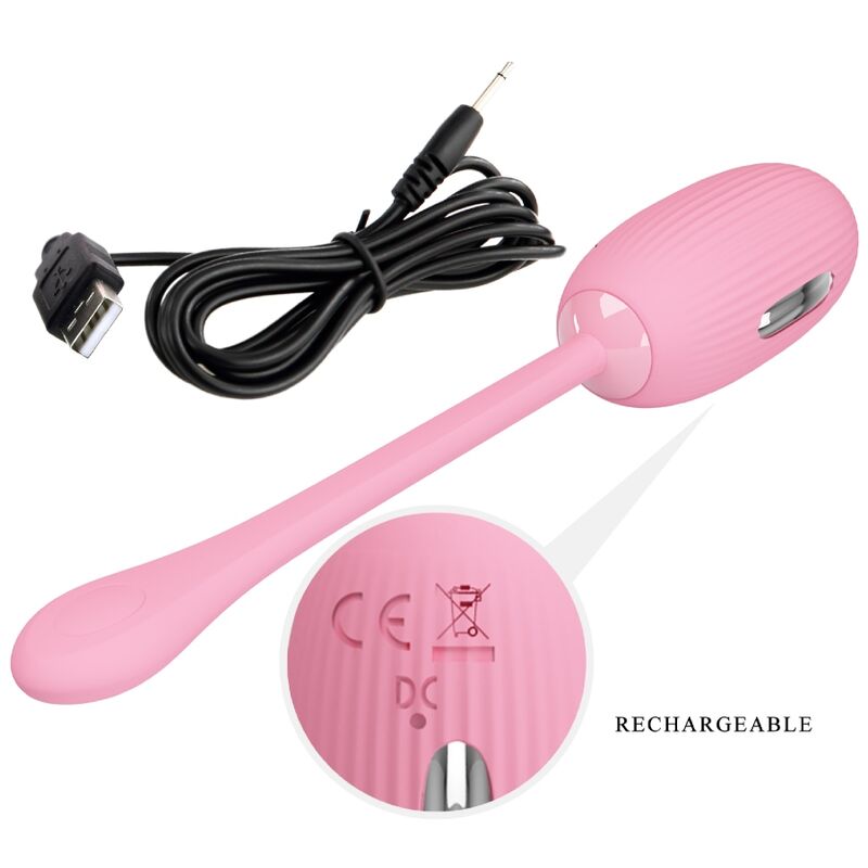 Doreen Pink Rechargeable Vibrating Egg