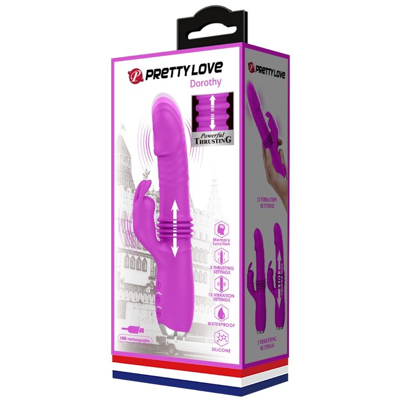 Dorothy Purple Rechargeable Rabbit Vibrator