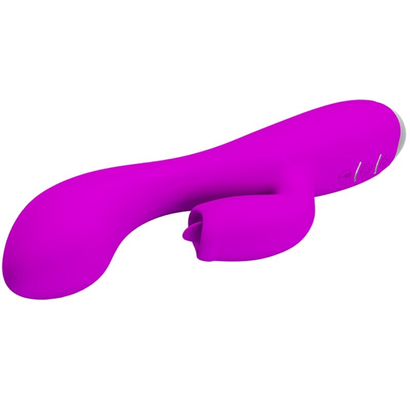 Gloria Waterproof Rechargeable Rabbit Vibrator Purple