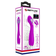 Hector Rechargeable Electroshock Vibrator - Waterproof Purple