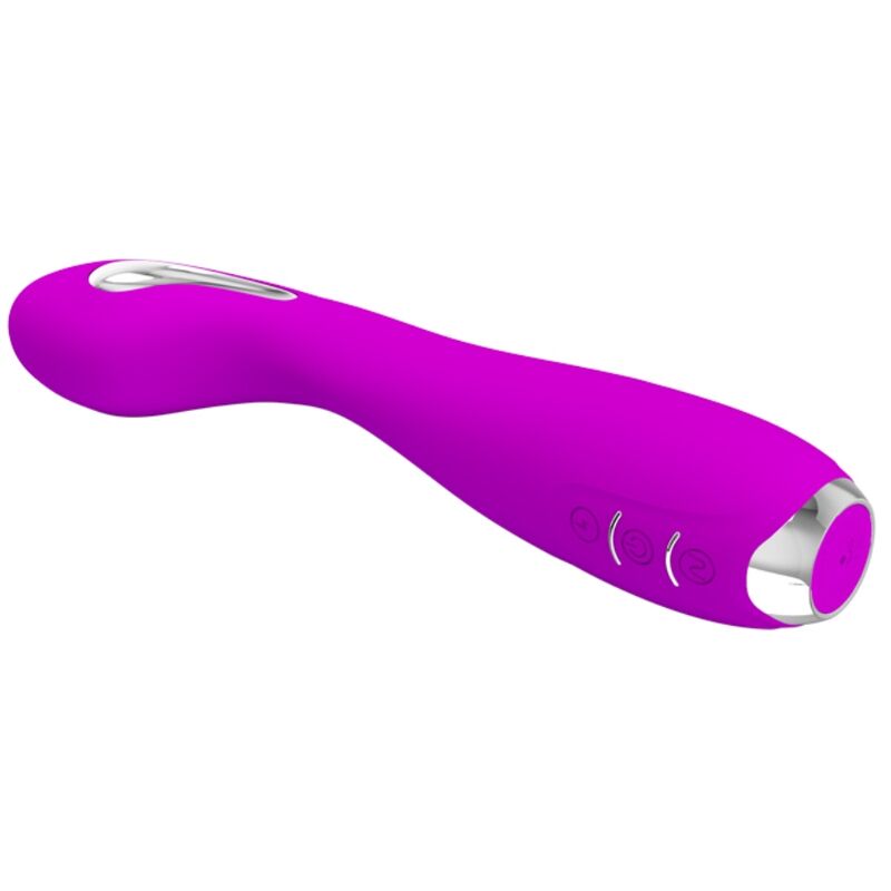 PRETTY LOVE - RECHARGEABLE ELECTROSHOT VIBRATOR HECTOR - WATERPROOF PURPLE