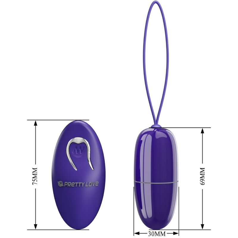 Selkie Youth Mini Vibrating Egg Remote Control Purple