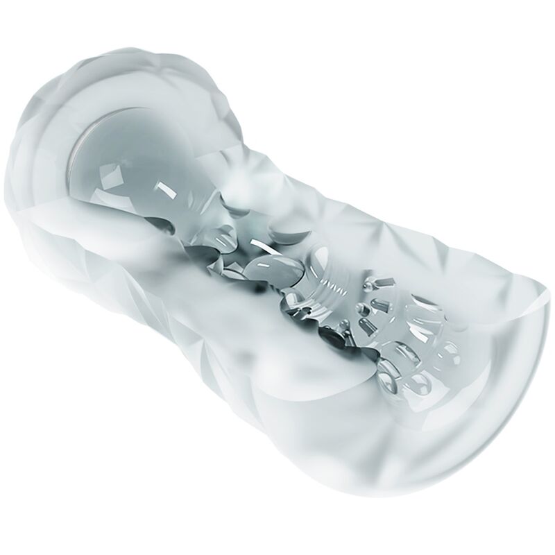 Small blue spiral masturbator