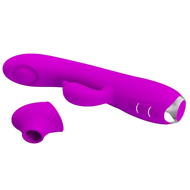 Regina Purple Rechargeable Sucker Vibrator