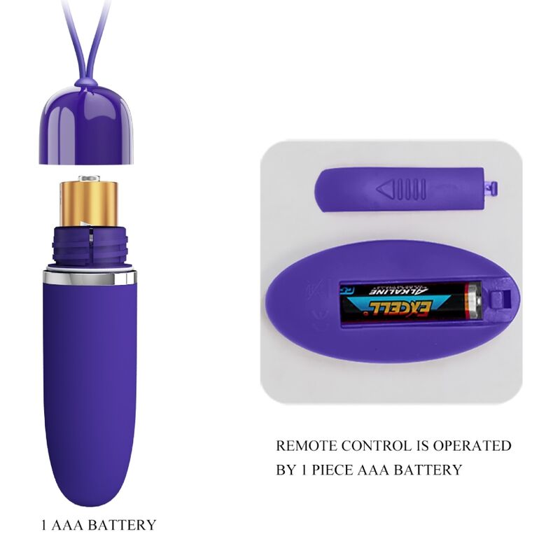 Darlene Youth Purple Mini Vibrating Bullet
