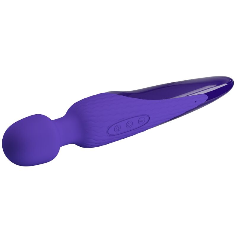 Antony Youth Wand Vibrator Violet Heat Effect