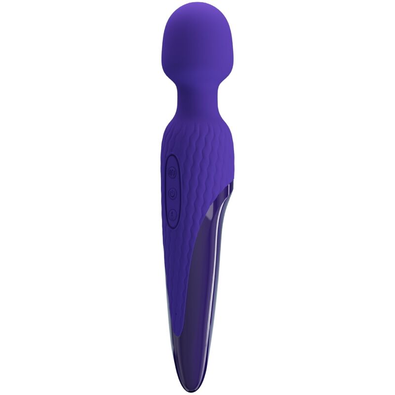 Antony Youth Wand Vibrator Violet Heat Effect