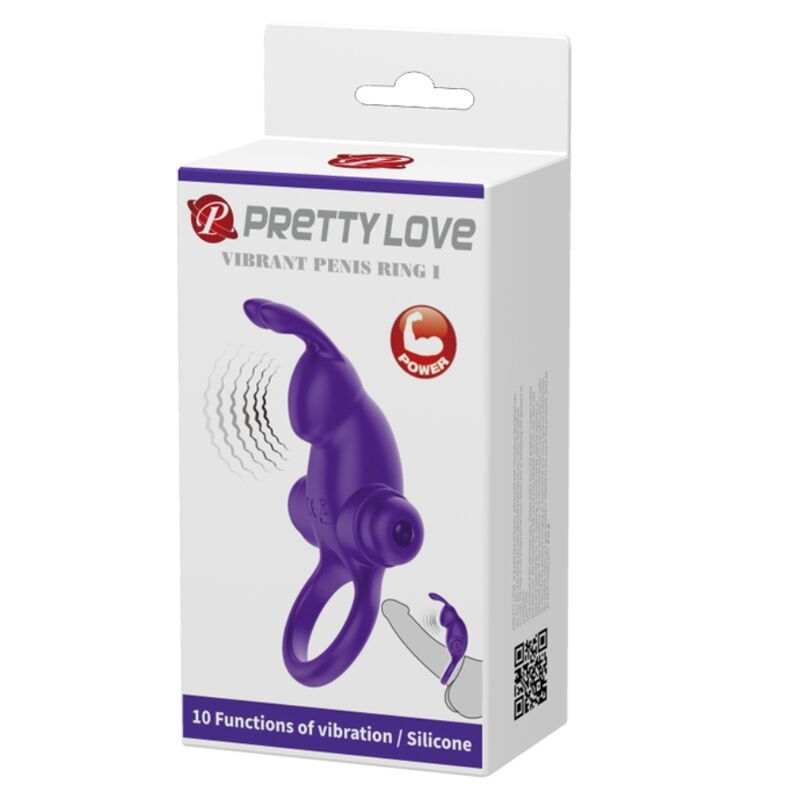 Purple i-Rabbit Penis Vibrator Ring