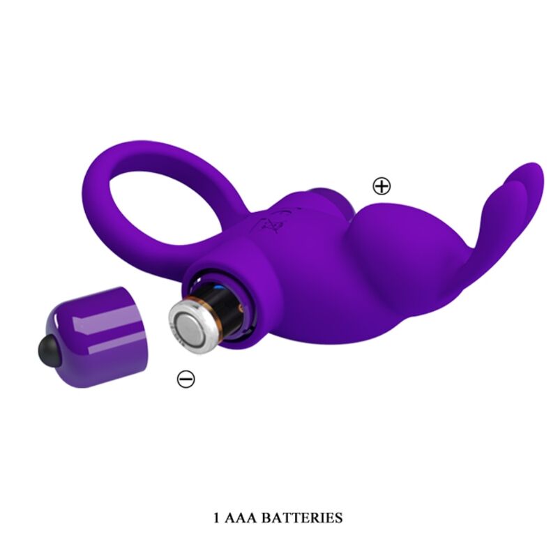 Purple i-Rabbit Penis Vibrator Ring