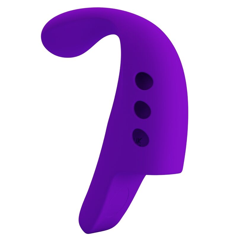 Gorgon Purple Rechargeable Finger Vibrator