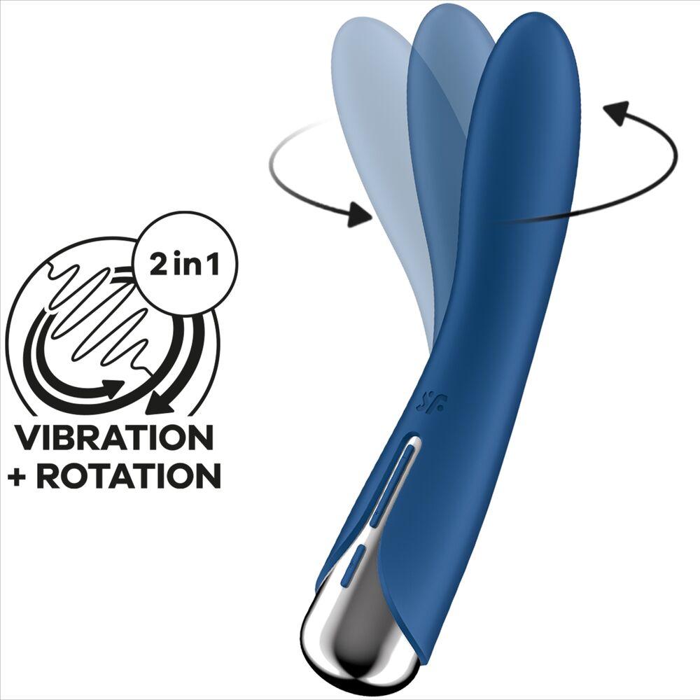 Spinning vibe 1 red g-spot rotator vibrator