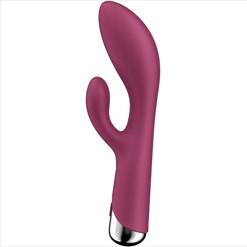 SATISFYER - SPINNING RABBIT 1 CLITORIS AND BLUE G-SPOT STIMULATION