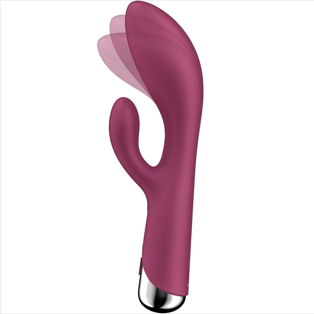 SATISFYER - SPINNING RABBIT 1 CLITORIS AND BLUE G-SPOT STIMULATION