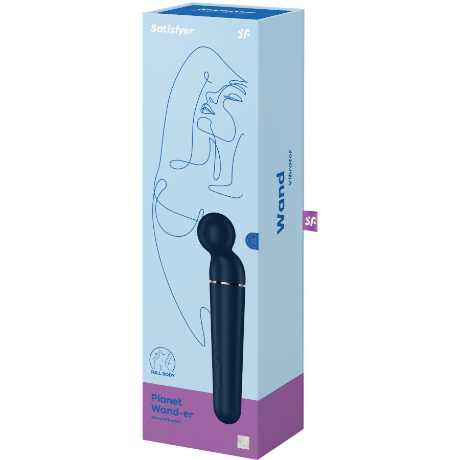 Planet wand-er vibrator massager berry