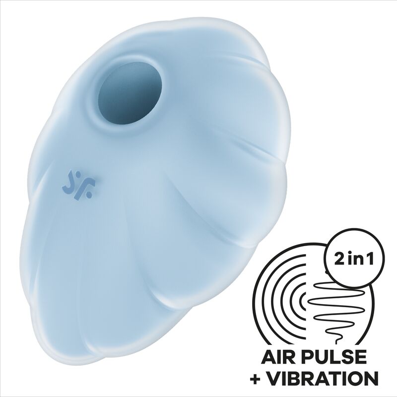 Cloud Dancer Green Air Pulse Vibrator