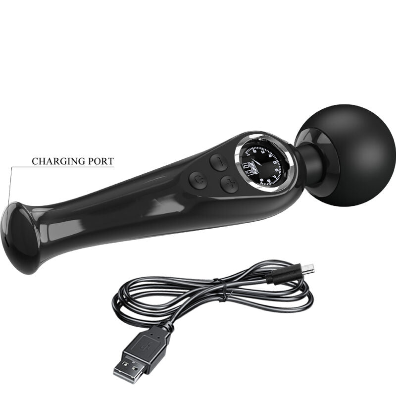 Skyler Black Vibrator Wand