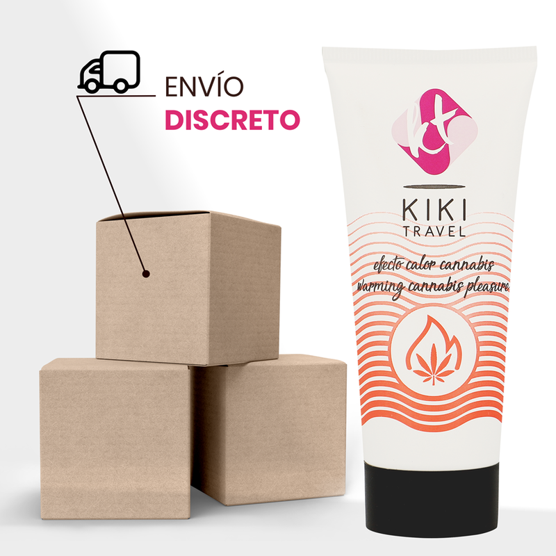 KIKÍ TRAVEL - CANNABIS LUBRICANT WARMING EFFECT 50 ML