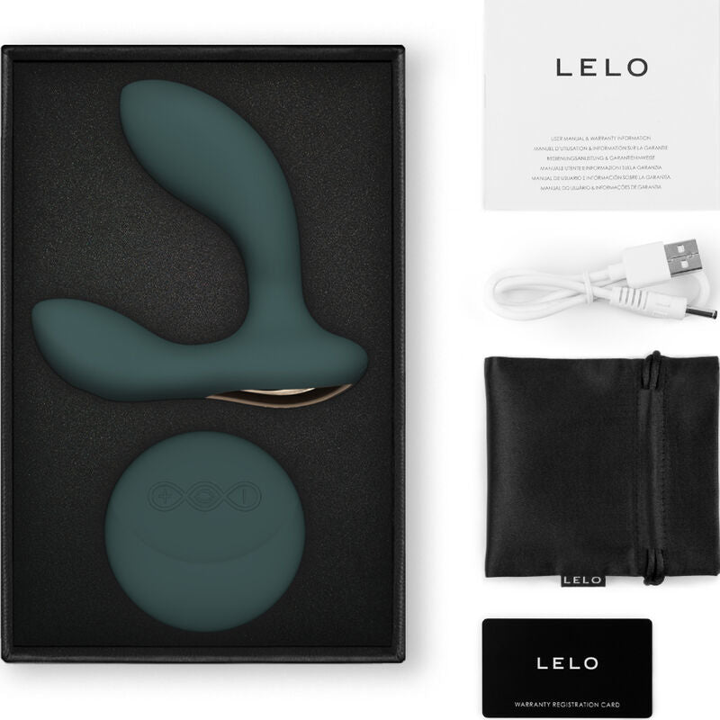 LELO - HUGO 2 BLACK PROSTATE MASSAGER REMOTE CONTROL