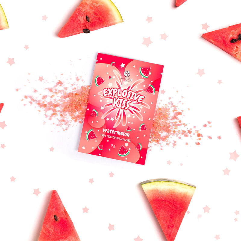 Watermelon Explosive Candies