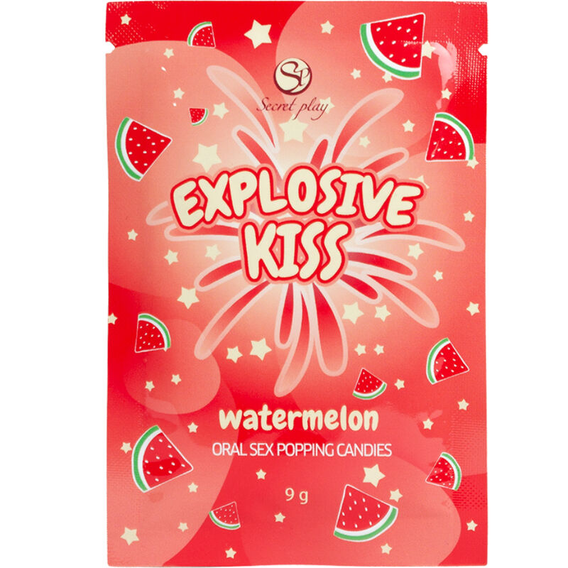 Watermelon Explosive Candies